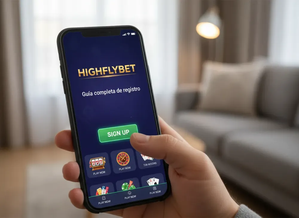 Highflybet sign up - Guía completa de registro